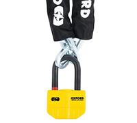 Oxford Boss - Candado de cadena de alarma de 14 mm - 1,5 m
