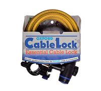 Oxford Cable - Candado para Bicicleta Dorado Gold - Gold Talla:no aplicable
