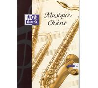 Oxford cahier de musique, 240 x 320 mm, 48 pages