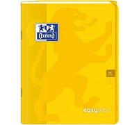 OXFORD Cahier Easybook agrafé - 17 x 22 cm - 96p seyes - 90g - Jaune