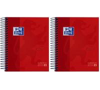 Oxford - Cahier … spirale European Book Touch, A6, quadrill‚ (Paquete de 2)