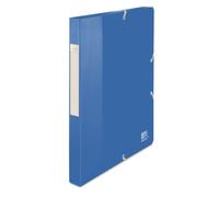 OXFORD - Caja de capacidad estándar School Life Recyc+ 24 x 32 Espalda 25 mm con elástico cubierta Polypro reciclado, colores surtidos