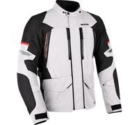 Oxford Calgary 2.0, chaqueta textil impermeable L male Gris Claro/Negro