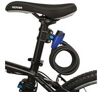 Oxford - Candado para bicicleta (12 - 12 mm x 1800 mm), color gris