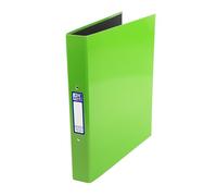 Oxford Carpeta de anillas A4 de, verde claro, 9 anillas, 200 hojas