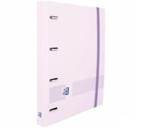 Oxford Carpeta de Anillas Live & Go Malva A4+ (4 Unidades)