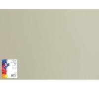 OXFORD Cartón de dibujo de 50 x 70 cm/cartón para manualidades, DIN B2, cartón B2, papel para manualidades, 225 g/m², cartón Bristol, 25 hojas, color gris, 25 unidades