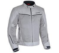Oxford Chaqueta de motocicleta Arizona Air 1.0 de malla textil para hombre, Ártico, L, Ártico, L