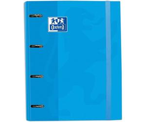 Oxford Classic EuropeanBinder Carpeblock Archivador con Recambio A4+ Turquesa
