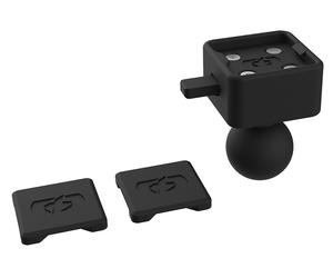 Oxford CLIQR 1inch Ball Sistema de montaje, negro, Talla única