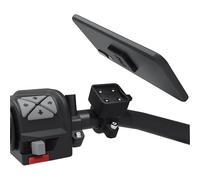 Oxford CLIQR OX850 - Soporte para Manillar de Motocicleta, Color Negro