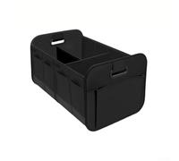 Oxford Cloth Car Storage Box 60L Tear-Resistant Oxford Cloth (Black)