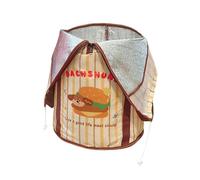 Oxford Cloth, Insulation Aluminum Foil Foot Bath Basin - 66x32cm Leakproof Bucket with Zipper Lid - Portable Travel Foot Bath Tub for Outdoor Travel Camping Fishing Spa Home Washing Dorm Bathroom