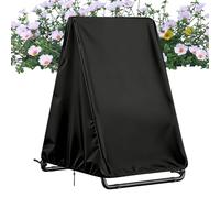 Oxford Cloth Patio Chair Cover - UV Protection Slipcover | Elastic Drawstring Seat Protector for Outdoor Indoor Garden Balcony Furniture Recliner, Sizes S M L