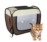Oxford Cloth Pet Dryer Room, Breathable Cat House, Portable Car Pet Box, Keeps Pets Comfortable and Tidy After Bath, Anti-Hair Flying Cat Cage, 20.08x12.99x16.54 in
