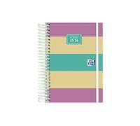 Oxford Colorblock, Agenda 2025 2026, Día por Página, Tapa Extradura, 12 x 18 cm, Español, Modelo 2