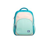 Oxford Colorblock, Mochila Escolar Unisex, 22L, 38,5cm, Bolsillo Acolchado para Portátil, Poliéster Reciclado RPET, Diseño de Rayas
