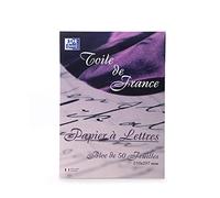 Oxford Correspondance Toile de France - Papel para cartas (A4), color blanco