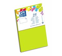 Oxford Correspondencia Lote 10 paquetes de 25 tarjetas de tamaño de la empresa 8.2 x 12.8 cm Vert Anis