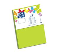 Oxford Correspondencia Lote de 10 paquetes de 25 tarjetas clásicas 10 x 15 cm Vert Anis