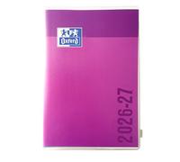 Oxford Creation Zip agenda escolar (años 2018 - 2019 1 día por página 352 páginas 12 x 18 cm amarillo