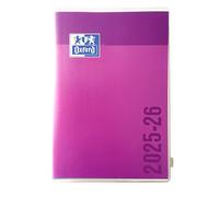 Oxford Creation Zip agenda escolar (años 2018 - 2019 1 día por página 352 páginas 12 x 18 cm), color morado