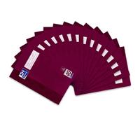 Oxford - Cuaderno (A4, diseño 40, cuadrícula de 5 mm, con recuadro, 16 hojas, lote de 15 unidades)