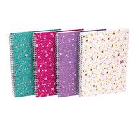 Oxford - Cuaderno espiral (120 páginas, 90 g, 5 x 5 mm, colores aleatorios, 400094955)