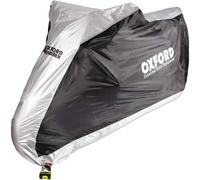 OXFORD Cubremoto Toldo Aquatex Impermeable Negro Talla L Para Moto y Bici