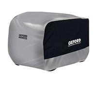 OXFORD Aquatex 2016 ATV - Cubierta para Todoterreno, para Quad, Moto, Lluvia, Sol, Polvo y Nieve, Talla Grande, Color Blanco y Azul