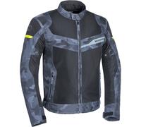 Oxford Dakar Camo, chaqueta textil impermeable L male Negro/Gris/Gris Oscuro