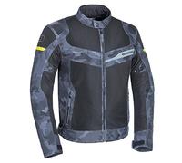 Oxford Dakar Dry2dry Air 1.0 Chaqueta Textil para Motocicleta, Camo Gris, 4XL para Hombre