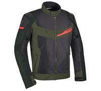 Oxford Dakar Dry2dry Air 1.0 Chaqueta de Moto Textil, Verde, L para Hombre