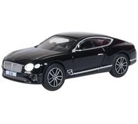 Oxford Diecast 76BCGT003 Bentley Continental GT Onyx Negro