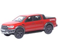Oxford Diecast 76FR002 Ford Ranger Raptor Race - Calibre OO rojo