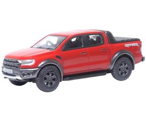 Oxford Diecast 76FR002 Ford Ranger Raptor Race - Calibre OO rojo