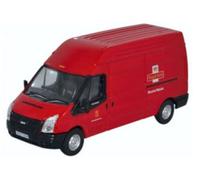 Oxford Diecast Calibre 76FT024 Ford Transit LWB Royal Mail OO