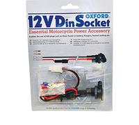 OXFORD EL100 EL100-Enchufe SAE/DIN de 12 V y Telar Fundido de 10 A, Red, Talla única