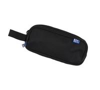 Oxford Estuche B-Smart Extragrande con 3 Compartimentos y asa de Transporte, Color Negro, Negro, 22,5 x 9,5 x 8 cm, Estuche para