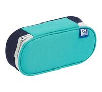 Oxford Estuche Escolar con Tapa, Gracias para Suministros Escolares, Organizador de Accesorios, Estuche Impermeable para bolígrafos, Turquesa Funky