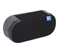 Oxford Estuche Escolar con Tapa, Gracias para Suministros Escolares, Organizador de Accesorios, Estuche para bolígrafos Impermeable, Negro