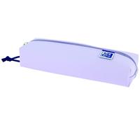 Oxford 400161721 Estuche Escolar Rectangular Kangoo Live and Go, Goma Elástica, Color Lila Pastel