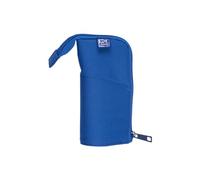 Oxford Estuche para lápices con Cremallera, Color Azul, Azul, 20,5 x 10,5 x 2,7 cm, Estuche para
