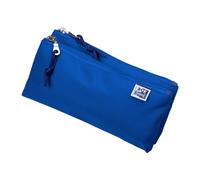 Oxford Estuche para niñas y niños, Doble Compartimento, 2 Bolsillos, Duradero, Color Azul