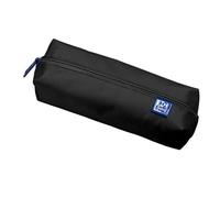 Oxford Estuche Rectangular Grande Duradero Negro para niñas y niños, Negro, Estuche para