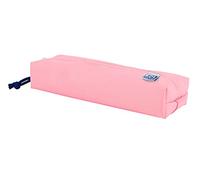 Oxford - Estuche Rectangular, kangoo con goma, 22 cm, color rosa