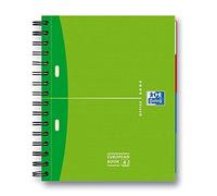 Oxford European Book 353002500 - Cuaderno de anillas, DIN A5, 200 páginas (surtido: colores aleatorios)