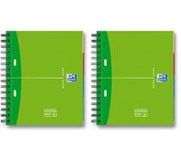 Oxford European Book 353002500 - Cuaderno de anillas, DIN A5, 200 páginas (surtido: colores aleatorios) (Paquete de 2)