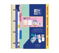 Oxford europeanbinder live & go carpeta tamaño a4+ con recambio + sep