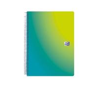 Oxford Europeanbook 5 Gradient Cuaderno A4+, cuadriculado 5X5, 120 hojas, color Electric Lime
